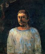 Paul Gauguin pres du Golgotha oil